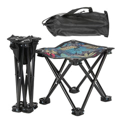 Maple Leaf Folding Chair Outdoor Fishing Picnic Stool