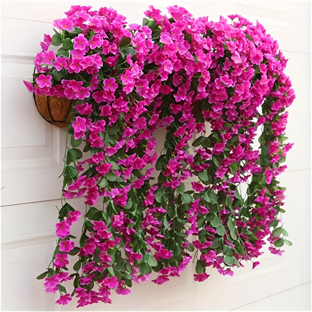 Real Touch Violet Arrangement Hanging Vine Room Decor
