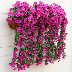 Real Touch Violet Arrangement Hanging Vine Room Decor