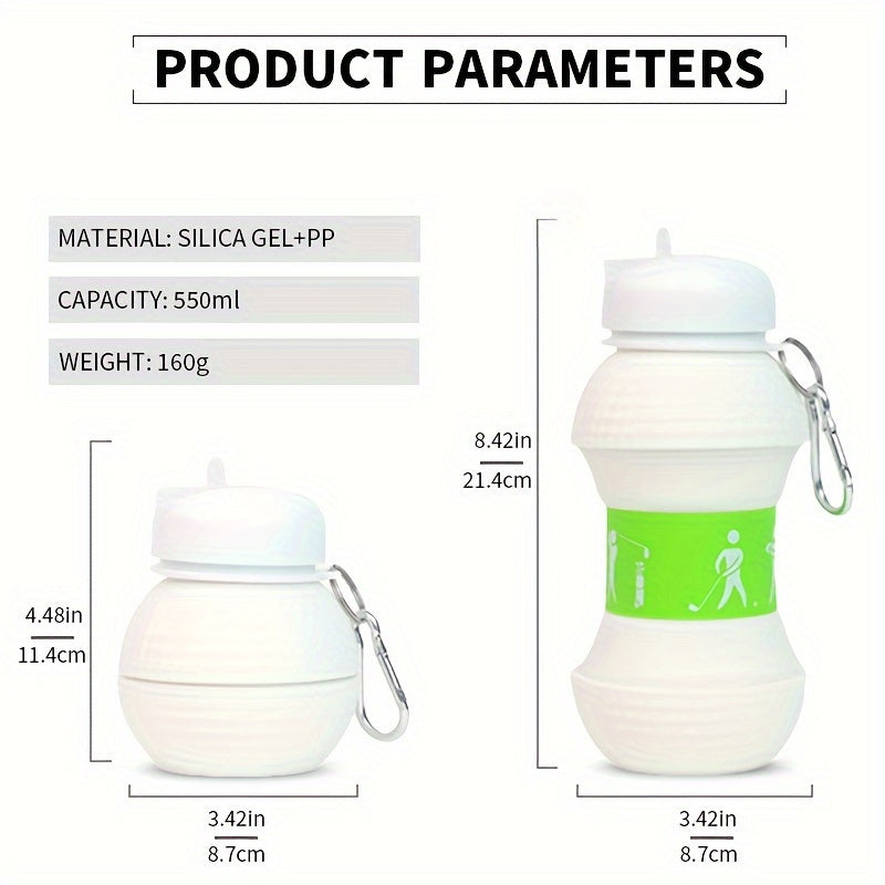 Portable Silicone Foldable Water Cup for Outdoor and Travel