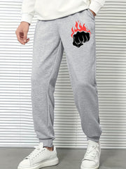 Men's Sports Pants Casual Drawstring Joggers Comfortable Trousers