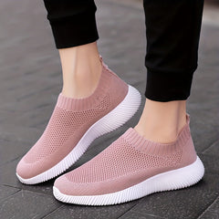 Women's Mesh Slip On Sneakers Lightweight Walking Shoes
