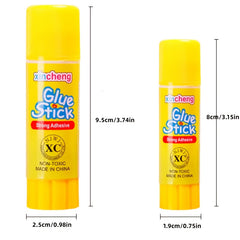 3pcs Solid Glue Stick Student High Viscosity