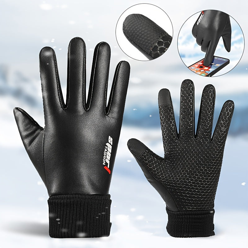 Winter Cycling Gloves Non-slip Waterproof Touch Screen Gloves
