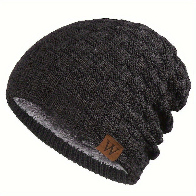 Winter Ear Protection Beanie Knitted Hat Cycling Ski Hat
