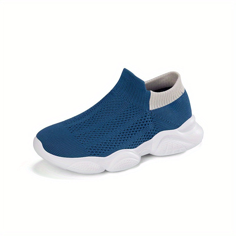 Kids Slip On Sock Shoes Breathable Lightweight Sneakers