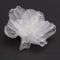 Fabric Flower Hair Clip Bridal Styling Hair Accessories Wedding Headdress Barret