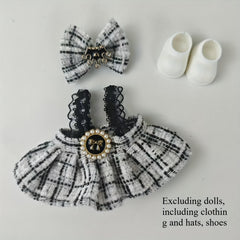 LABU Doll Clothing Set, Valentine's Gift, Exclusively Designed, 16-17cm Doll Out