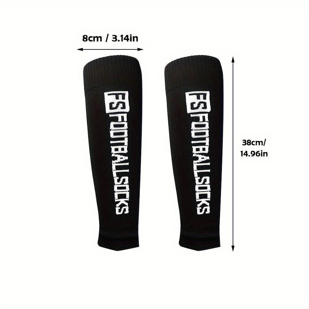 Soccer Sock & Calf Sleeves Set Anti Slip Sport Socks