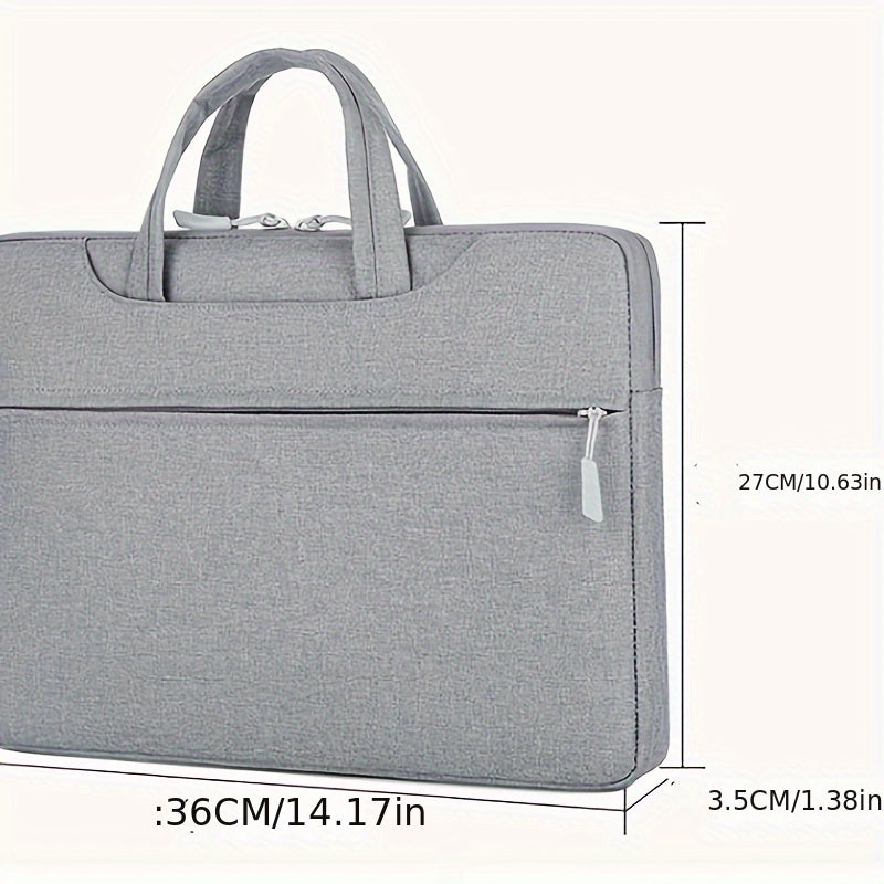 Waterproof Laptop Bag Briefcase Business Document Office Meeting Bag