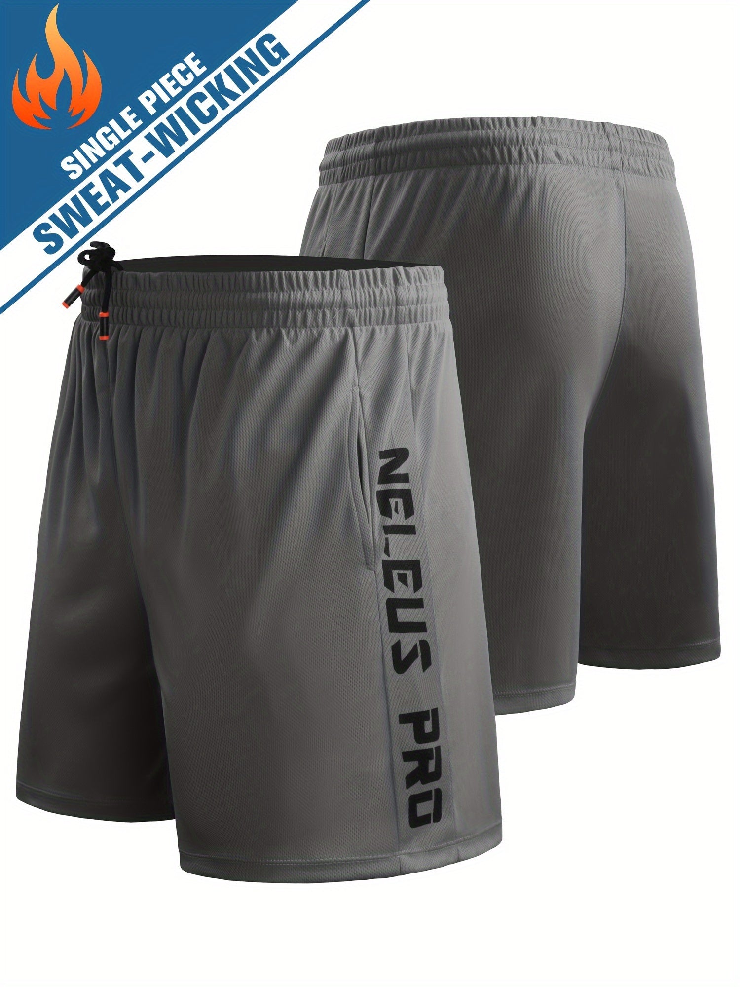 Men's Drawstring Basketball Sport Shorts Quick drying Breathable Casual Pants