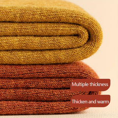 3 Pairs Winter Fleece Thickened Warm Stockings