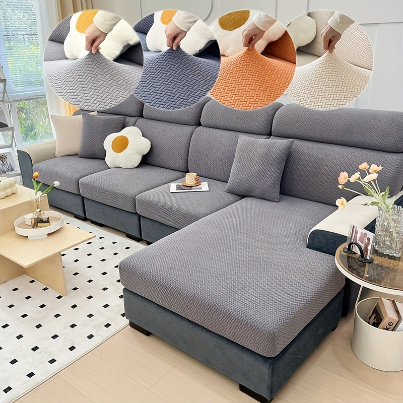Elastic Sofa Slipcover All Seasons Universal Modern Dustproof Sofa Cover