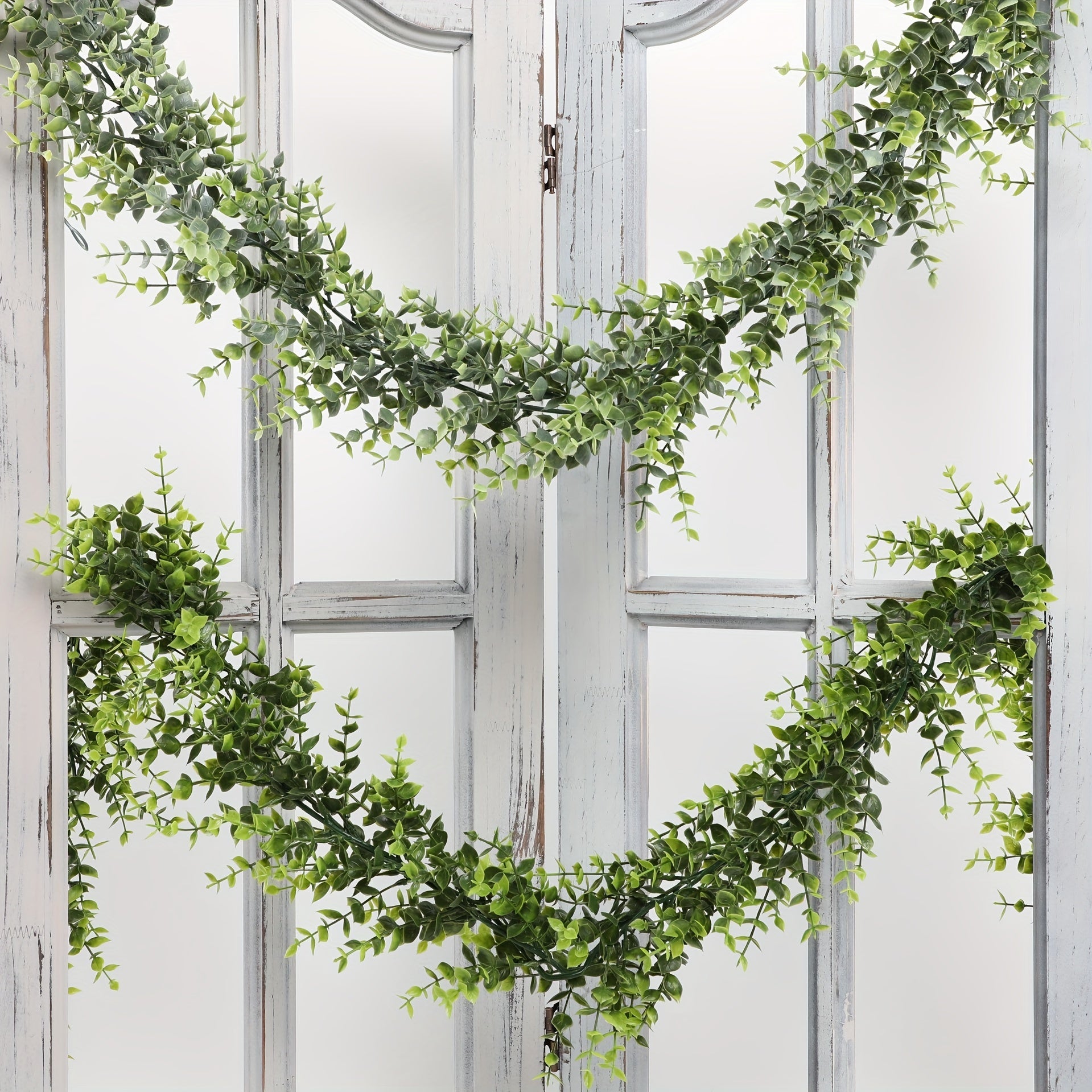 Faux Eucalyptus Garland Plant Artificial Vines Hanging Greenery