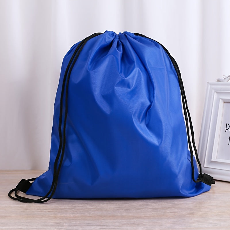 Boys Lightweight Drawstring Storage Bag Backpack for Sports