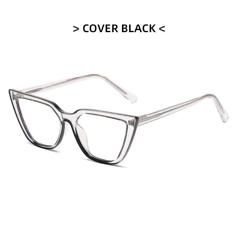Light Blocking Cat Eye Computer Glasses Women Men TR90