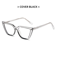 Light Blocking Cat Eye Computer Glasses Women Men TR90