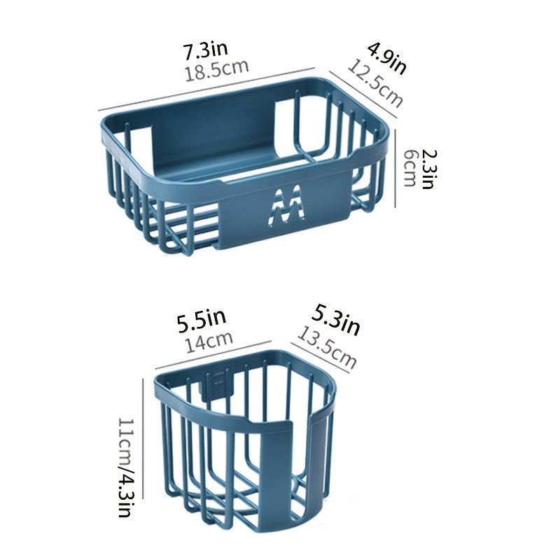 Stylish 1pc Storage Rack for Toilet Paper & Towel Holder