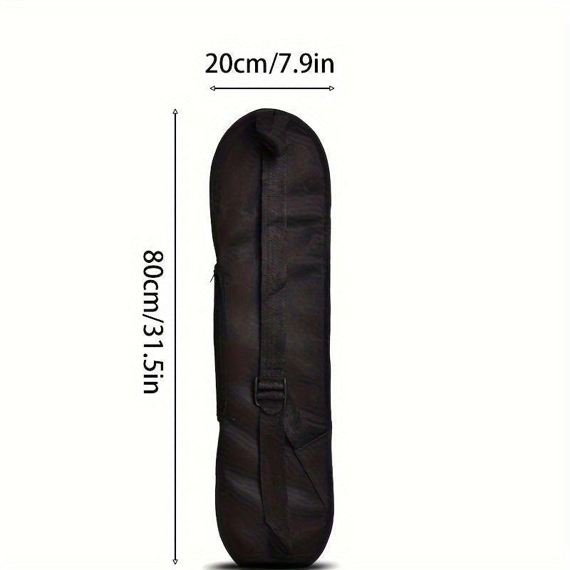 Skateboard Backpack With Adjustable Straps Thick Mesh Pocket