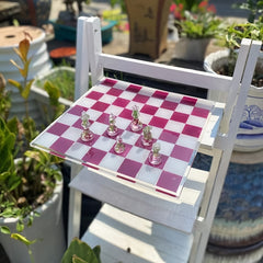 Large Checkerboard Silicone Mold for Game Props Making