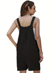 Sleeveless Wide Leg Cami Romper for Women
