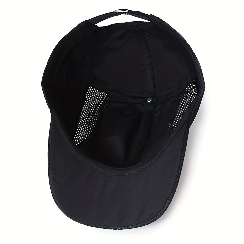 Casual Baseball Cap Quick Dry Sun Hat Adjustable Dad Hats