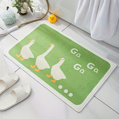 Cashmere Bath Mat Non Slip Ultra Soft Water Absorbent Machine Washable 16x24in