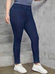 High Rise Stretch Skinny Jeans
