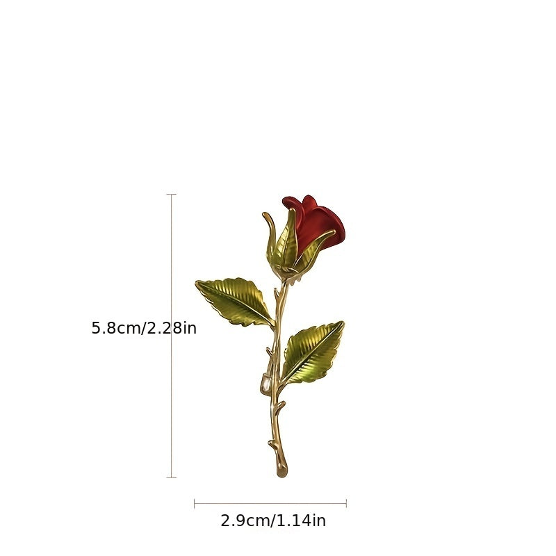 Rose Brooch For Girls Jewelry Gift Birthday Gift Holiday Gift Party Gift