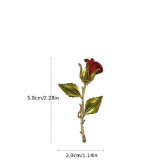 Rose Brooch For Girls Jewelry Gift Birthday Gift Holiday Gift Party Gift