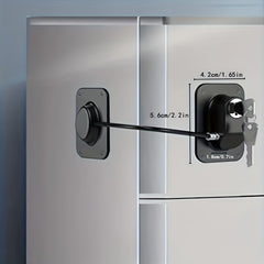 Refrigerator Lock for Kitchen Refrigerators Cabinets & Drawers Closets Windows