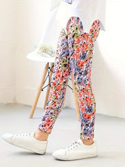 Girls Leopard Print Leggings Comfy Spring Fall Christmas Gift