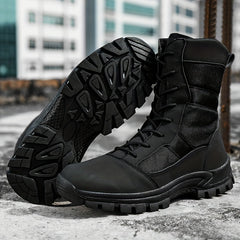 Men's High Top Tactical Work Boots Non Slip Durable Boots