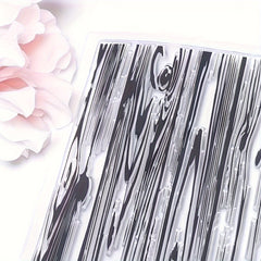 Wood Grain Clear Stamp For Holiday Card Making Decoration DIY Scrapbook Album