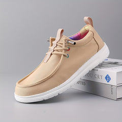 Men's Lightweight Comfy Loafers - Casual Elastic Band Shoes