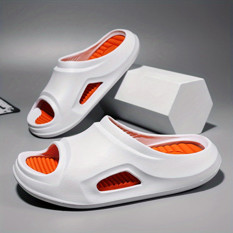 Men's Massage Cloud Slippers Lightweight Open Toe Shoes