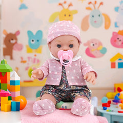 12 Inch Realistic Reborn Baby Doll with Accessories - Party Play Halloween Chris