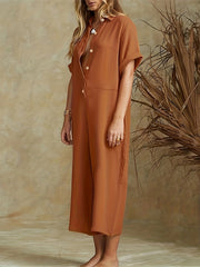 Casual Jumpsuit Wide Leg Jumpsuit