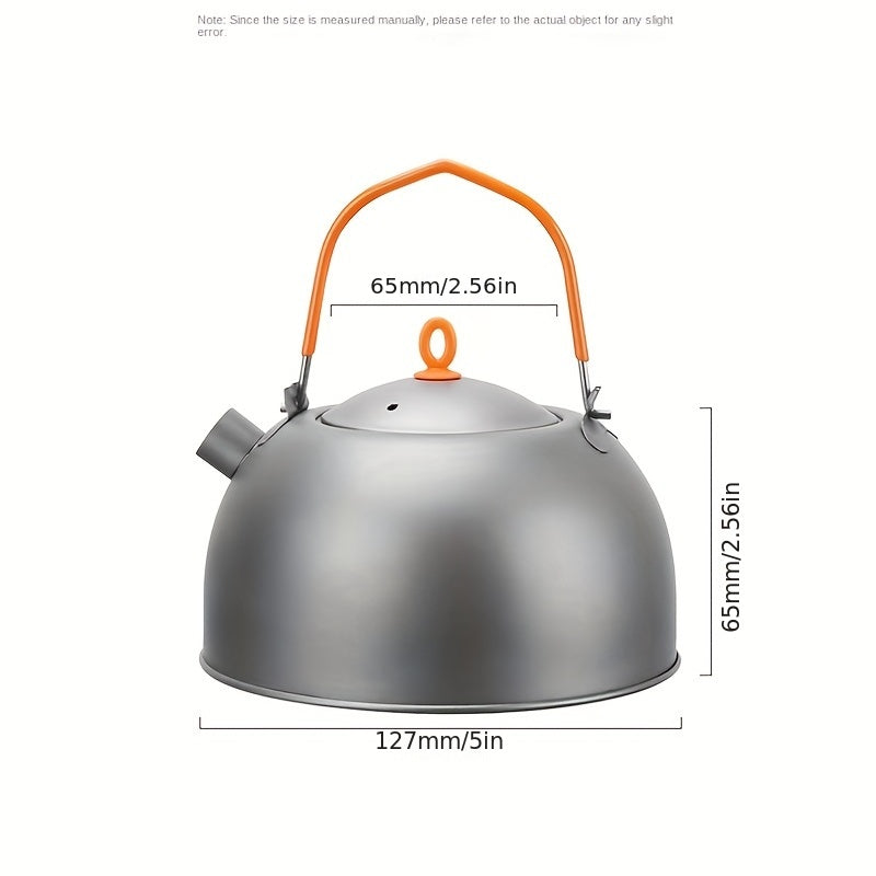 Portable Pure Titanium Boiling Kettle Lightweight Teapot
