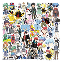 100pcs Assassination Classroom Korosensei Series Waterproof Stickers