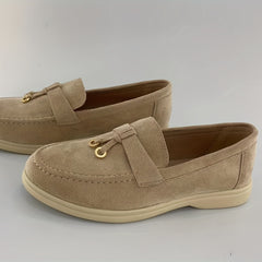 Women's Comfy Flat Loafers Slip On Casual Walking Shoes