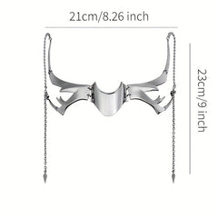 Gothic Punk Silvery Mask for Parties