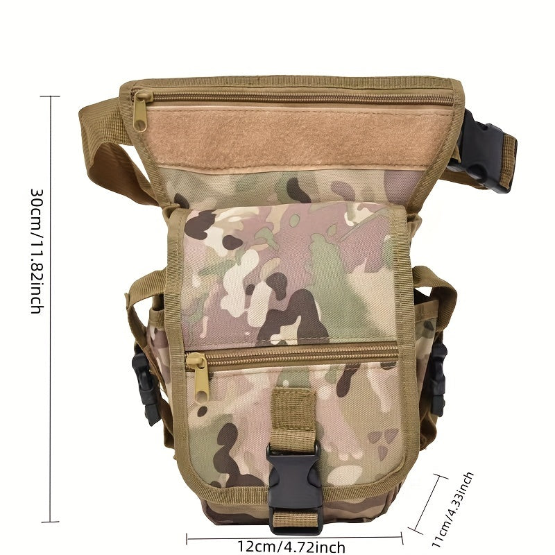 Minimalist Versatile Outdoor Waist Bag Canvas Tactical Leg Bag