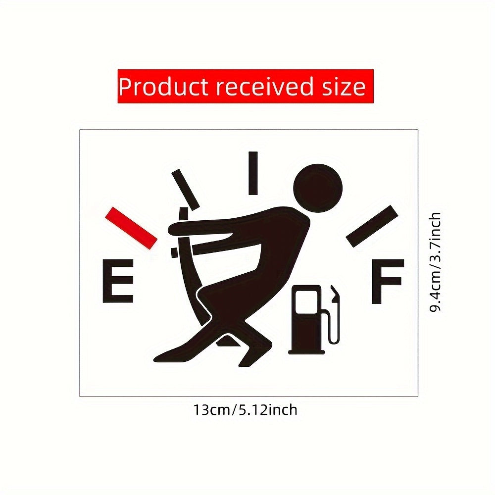 Funny Car Stickers Modified Fuel Tank Cover Decorative Stickers