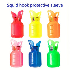 5pcs Squid Hook Protective Cover Sea Fishing Accessories