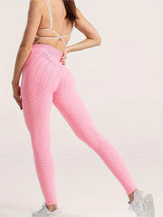 High Waist Stretchy Sports Leggings for Yoga Fitness Gym