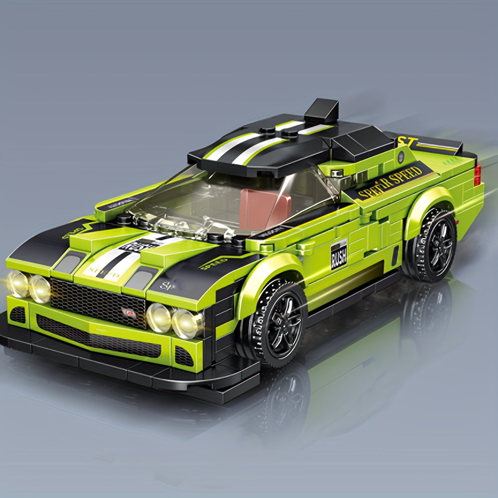 Sports Car Model Building Set - High ABS Plastic - Ideal Gift