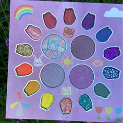 Halloween 46 Colors Eyeshadow Palette Face Painting Makeup Eyeshadow