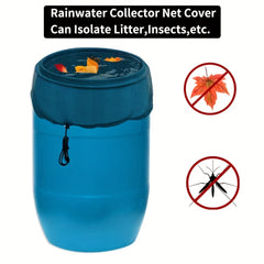 2pcs Outdoor Mesh Netting for Rain Barrels & Water Buckets
