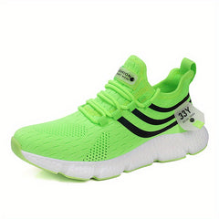 Men's Lace up Sneakers Athletic Shoes Lightweight Breathable